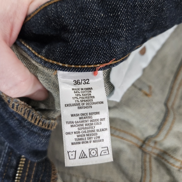 Aeropostale slim fit jeans men's size 36/32 - Picture 14 of 16